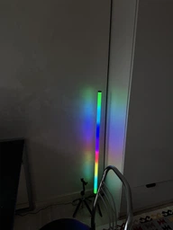Торшер неоновая лампа Intellect Stand LED RGB от USB напольный светильник, ночник, регулировка с телефона и пульт ДУ фото от покупателей 11
