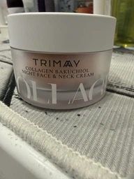 Ночной крем для кожи лица и шеи Trimay Collagen Bakuchiol Nigth Face&Neck Cream 50 мл (8809822540471)