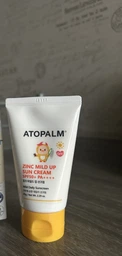 Солнцезащитный крем Atopalm Zinc Mild Up Sun Cream SPF50+ PA++++ для детей 65 г