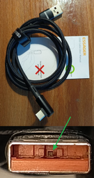 USB кабель 1м для быстрой зарядки USB A - Type-C 100W Essager ES-UD4 черный