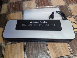 Вакууматор бытовой для продуктов питания Vacuum Sealer 120W 60 вакуумный упаковщик автоматический + 10 пакетов фото от покупателей 11