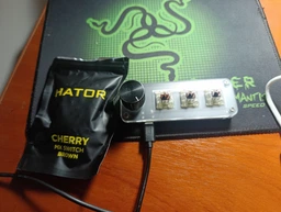 Набор механических переключателей HATOR Hotswap Switch Cherry MX Brown 10 шт. (HTS-124)