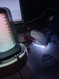 ATTACK SHARK X11 63g Біла ігрова миша (PAW3311, 22000 DPI, Bluetooth/2.4G/USB-C, RGB док-станція) фото від покупців 5