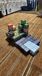 Магнітний конструктор у стилі Minecraft Magnetic BC-00112 200 блоків фото від покупців 5