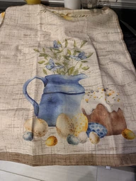 Комплект з 3-х декоративних рушників “Пташка” Handmade