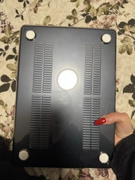 Чохол-накладка Fruct AirM2/M3 для MacBook Air 13.6 M2 2022 / M3 2024 / M4 2025 Матовий Grey фото від покупців 1