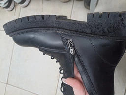 Женские демисезонные берцы кожаные высокие Skechers 167344 BBK 38 (8US) 25 см Черные (195969236154)