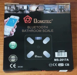 Смарт-ваги, розумні підлогові ваги Domotec Smart Scale 2, електронні, фітнес, Bluetooth, 180 кг, рожеві фото від покупців 11
