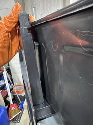 Комод Efe plastics пластиковый R-Plastic на 8 ярусов серо-черный фото от покупателей 3