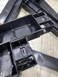 Комод Efe plastics пластиковый R-Plastic на 8 ярусов серо-черный фото от покупателей 1