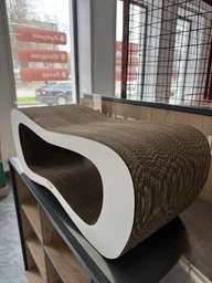 Когтеточка (царапка) - лежанка для кошек DeleCat мега лонг 77 х 30 х 30 см фото от покупателей 6