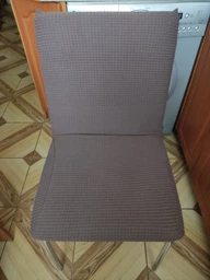 Чохол на стілець Corn Fleece коричневий Love You фото від покупців 1