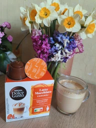 Кофе в капсулах Nescafe Dolce Gusto Latte Macchiato Caramel 16 шт 145.6 г фото от покупателей 2
