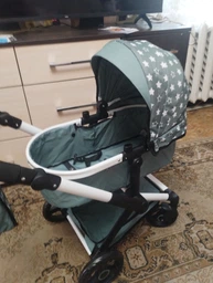 Коляска для кукол Bayer Design Xeo 2 в 1 Зеленая 17058AA (4003336170580) фото от покупателей 1