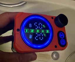 Душ портативный аккумуляторный MaxFlow 10000 mAh Переносной душ туристический с насосом полевой фото от покупателей 4