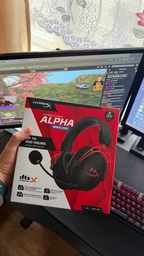 Навушники гарнiтура HyperX Cloud Alpha Wireless Black/Red чорний/червоний (456488) фото від покупців 1