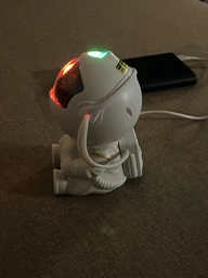 Светильник-ночник LED с пультом LUMINARIA ASTRONAUT 5W USB 5V/2А (детский ночник-проектор звёздного неба) фото от покупателей 1