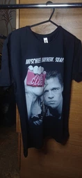 Футболка EPIC мужская Fight Club (Бойцовский Клуб) черная размер XS