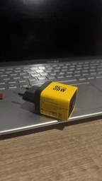 Мережевий зарядний пристрій Asometech 35W GAN Display Type-c USB CH009-H01