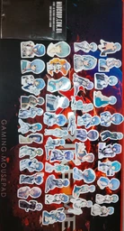 Стикерпак Набор наклеек GeekLand Евангелион Evangelion Аянами Рей Ayanami Rei 45 штук SP AR 01