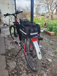 Сумка велосипедна на багажник West Biking 0707209 Black фото від покупців 1