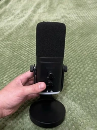 Микрофон для компьютера игровой студийный конденсаторный профессиональный для ПК с поп фильтром для записи стримов подкастов вокала с подсветкой RGB триподом фото от покупателей 8