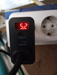 Сетевое зарядное устройство для айфона самсунга на 4 порта 45W Адаптер USB Type C для Samsung Apple iPhone iPad Xiaomi Huawei Google Блок питания зарядка для телефона смартфона планшета легкий для путешествий Black LEXEGO F004-B
