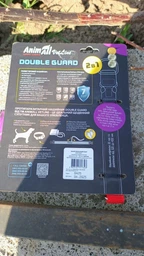 Комплект ошейник с противопаразитарной лентой AnimAll VetLine Double Guard 20 мм 320-400 мм Красный (4823101317343)