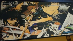 Ігрова поверхня WorkPlaceShop Anime Гінтама All Heroes 300х500 мм