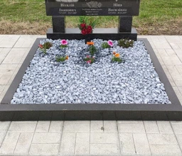 Декоративний камінь — Блакитна галька, фракція 10-30 мм, 25 кг