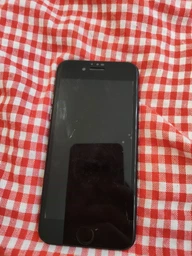 Защитное стекло гибкое Matte Ceramic Glass 9D для iPhone 6/6s/7/8/SE 2020 Черное