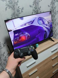 Джойстик беспроводной для ПК PS4 Android iOS TV Windows универсальный Bluetooth Wireless Controller геймпад с двойной вибрацией + USB дата кабель