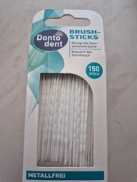 Щіточки міжзубні Dontodent brush-sticks: 150 шт, масаж ясен
