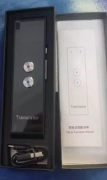 Електронний перекладач голосовий портативний офлайн Wi-Fi 138 мов фото діалоговий туристичний багатомовний автономний дорожній компактний синхронний текст аудіо сенсорний дисплей підтримка онлайн розпізнавання мовлення переклад зображень швидкий точний фото від покупців 6