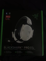 Гарнітура ігрова BlackShark V2 Pro (2023), 7.1, WL/BT, білий