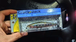 Воблер Pontoon 21 Crack-Jack 98SP-MR, 98mm, 16.2 g, 1.3-1.7 m R22 Faked Aurora Black