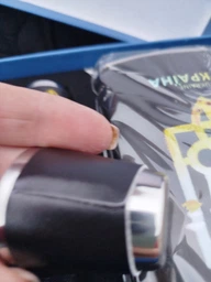 Подарочный набор "Украина" 6в1 черный (фляга, 4 рюмки, лейка) WKL-077 Гранд Презент WKL-077