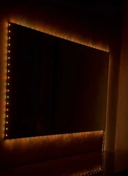 Умная светодиодная LED лента гирлянда Smart RGB 5050 с Bluetooth приложением + пульт. Комплект 5 метров водостойкий работает от USB и Powerbank (Павербанка) черная