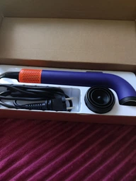 Професійний фен для волосся Hair Dryer + насадка, 1600 Вт синій ( Supersonic HD18 ) фото від покупців 14