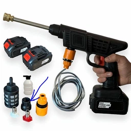 Акумуляторна мийка високого тиску RZTK PowerWash 21 В 30 bar Black (кейс + 2 акумулятора) фото від покупців 2
