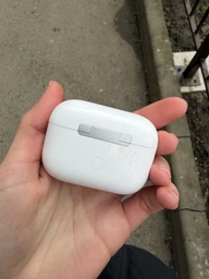 Бездротові вакуумні навушники блютуз Lexego Air Pro 2 для телефона айфона Apple iOS Android бездротова зарядка активне шумозаглушення та миттєве підключення по Bluetooth White prg3b-w фото від покупців 5