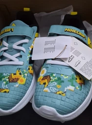 Детские Кроссовки ADIDAS MINECRAFT FORTARUN 4.0 CHILDREN adidas JR1945 29 (29 EUR) серый (4068806966032)