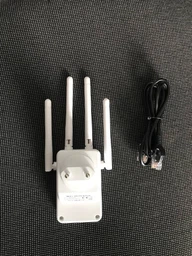 Wi-Fi ретранслятор репитер wi fi усилитель удлинитель интернет сигнала сети вай фай повторитель расширитель вайфай для роутера tp link беспроводного покрытия с LAN портом WPS точкой доступа с антеннами на 100 метров 300 Мбит/с для квартиры Hechpro ТБ2SIGN фото от покупателей 3