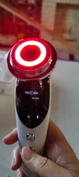 Микротоковый массажер для лица и шеи 7 режимов RF-лифтинг EMS с микротоками от отеков лифтинг и тонус кожи для омоложения фото от покупателей 5