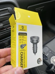 Автомобильное зарядное устройство с FM-модулятором Baseus Enjoy Bluetooth FM Launcher 3.4A Black (CCLH-01) фото от покупателей 2