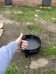 Костровая чаша Fire pit 60 см садовая чаша для огня очаг SAB фото от покупателей 7