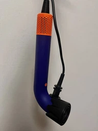 Професійний фен для волосся Hair Dryer + насадка, 1600 Вт синій ( Supersonic HD18 ) фото від покупців 11