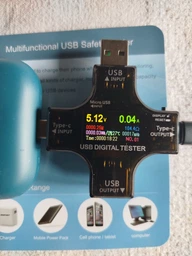 USB-C тестер емкости цифровой Вольтметр Амперметр 6,5А / QC3.0 / 32V / 99999mAh / USB 3.1 / LED-дисплей фото от покупателей 2