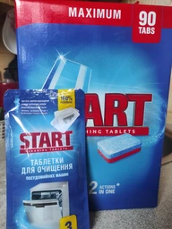 Start Таблетки для чищення посудомийних машин 3 шт