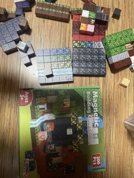 Магнітний конструктор у стилі Minecraft Magnetic BC-00112 200 блоків фото від покупців 1